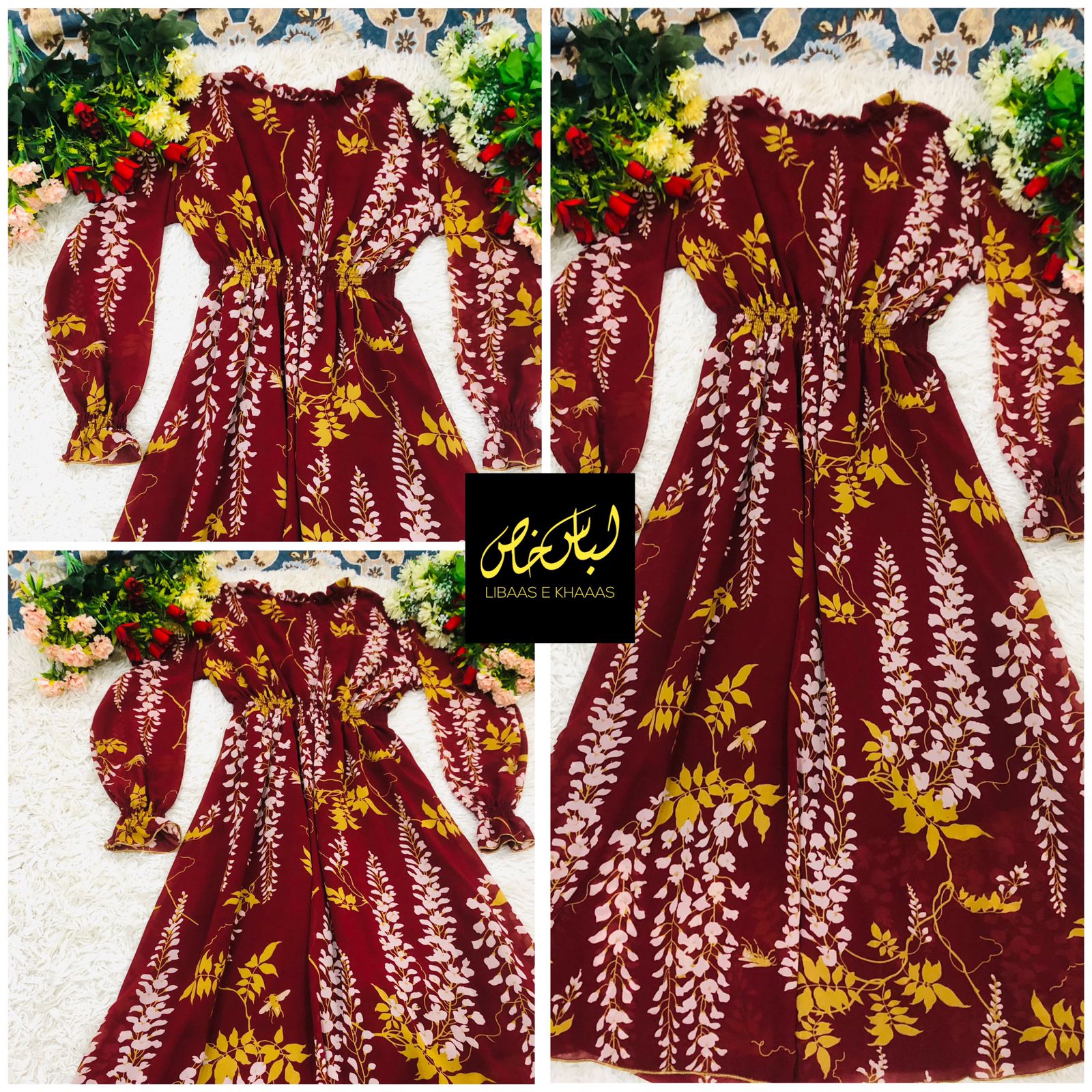 Rowan Printed Chiffon Maxi